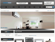 Tablet Screenshot of elettroferro.it